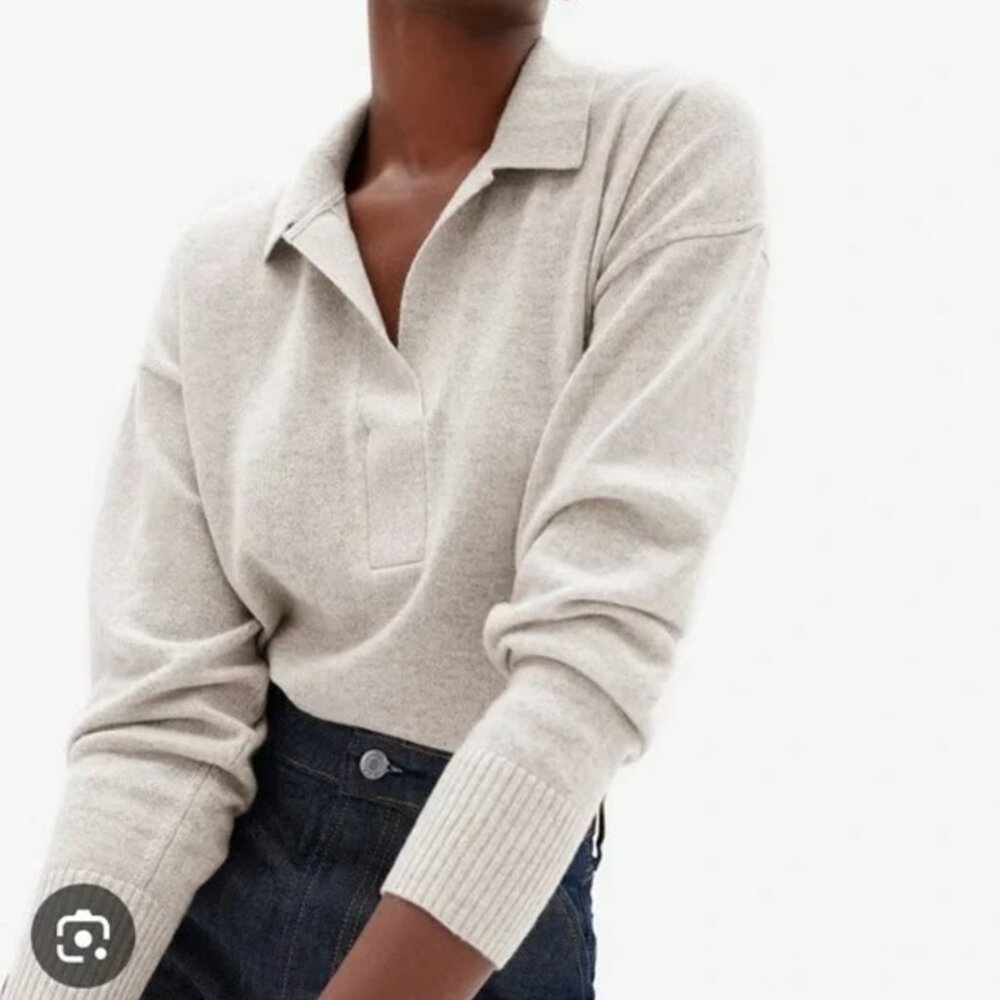 Everlane Polo Sweater